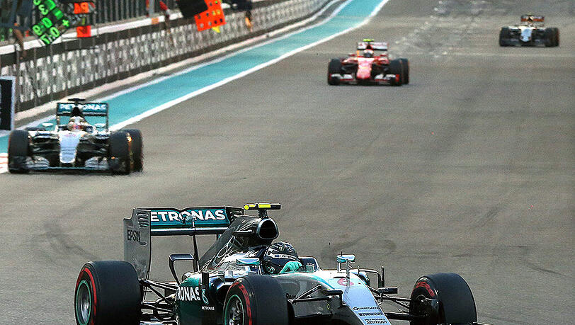 Vom Start weg dominierte Nico Rosberg das Rennen. Vom Start weg dominierte Nico Rosberg das Rennen.