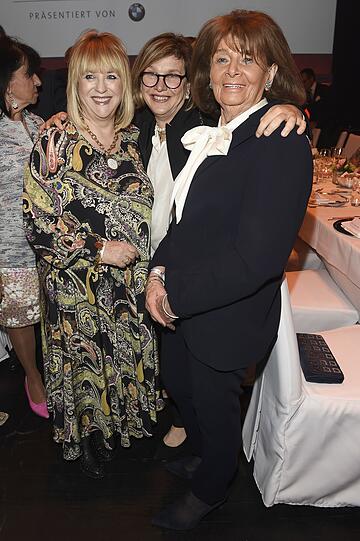 Patricia Riekel, Steffi Czerny und Charlotte Knobloch (v.l.)