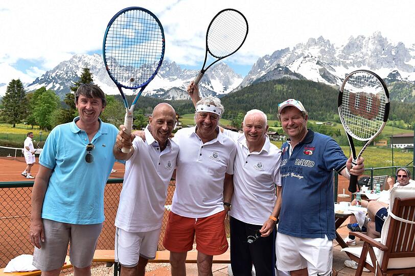 Bernd Karbacher, Goofy Förster, Bernie Paul, Werner E. Baldessarini und Johannes Mitterer