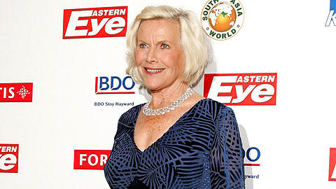 Honor Blackman bei einer Veranstaltung im Jahr 2006