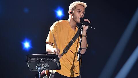 Malik Harris tritt beim ESC mit seinem Song "Rockstars" für Deutschland an.