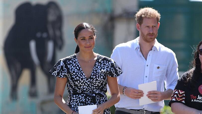 Prinz Harry und Herzogin Meghan werden in einer Folge von "South Park" durch den Kakao gezogen.
