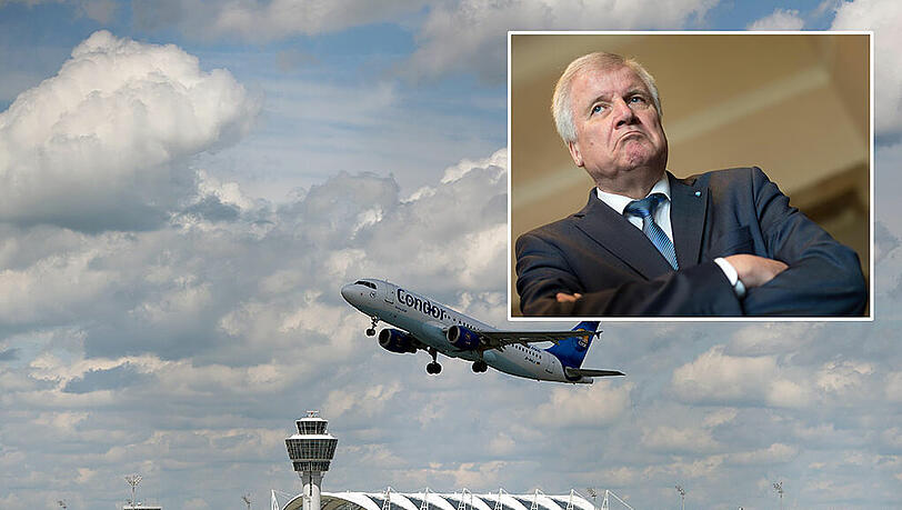 Er bleibt hart: Horst Seehofer will die neue Startbahn am Flughafen nur, wenn die Münchner Bürger positiv entscheiden. Er bleibt hart: Horst Seehofer will die neue Startbahn am Flughafen nur, wenn die Münchner Bürger positiv entscheiden.