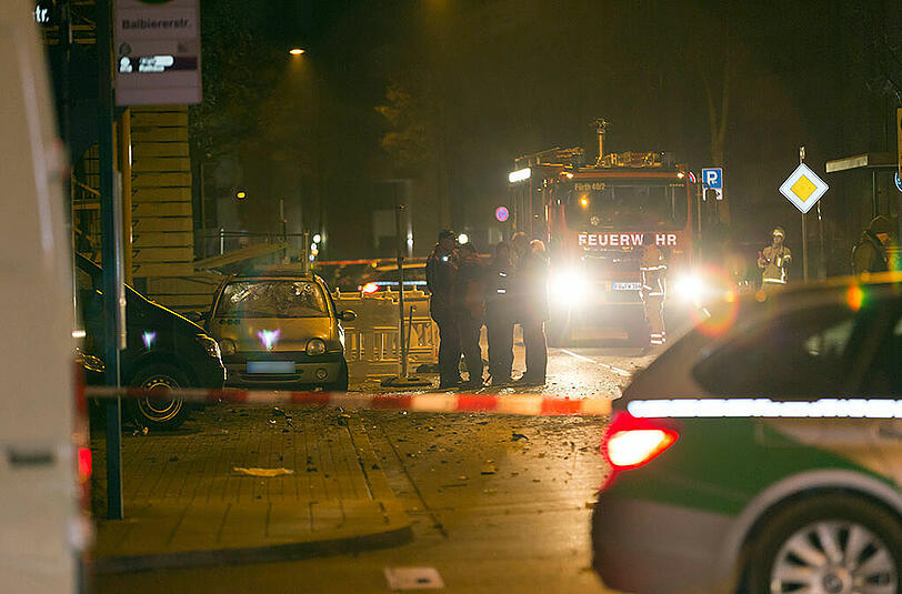 Die Dixi-Klo-Explosion sorgte in der Fürther Südstadt für Verwüstung und massive Schäden. Die Bilder vom Tatort.