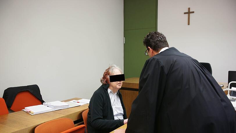 Hans G. mit seinem Anwalt. Hans G. mit seinem Anwalt.