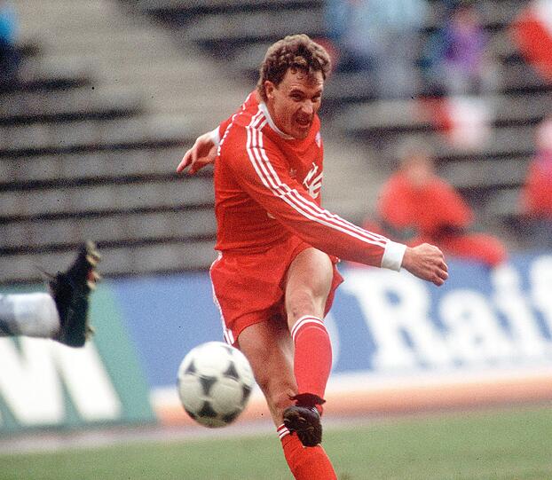 Roland Wohlfarth spielte von 1984-1993 für den FC Bayern. Mit 119 Toren...