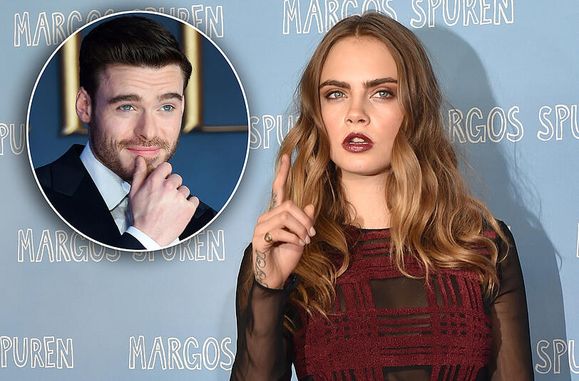 Cara Delevingne lässt sich die Kritik von Richard Maddon nicht gefallen - zumal sie den Schauspieler gar nicht kennt.