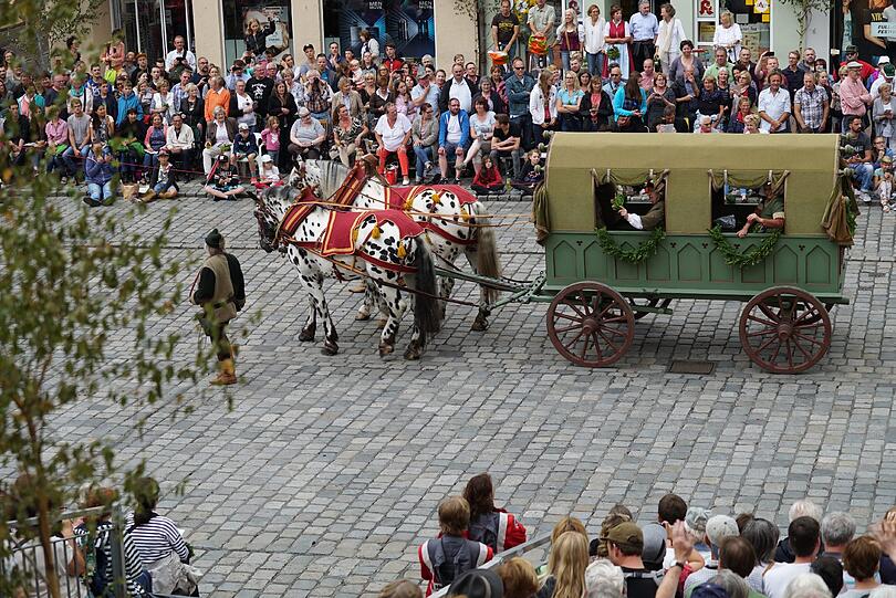 Landshuter Hochzeit 2017 - Der erste Hochzeitsumzug in Bildern