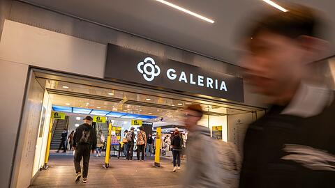 Das Galeria Kaufhaus am Marienplatz im Zentrum der bayerischen Landeshauptstadt.