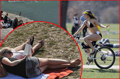 Kaiserwetter das ganze Wochenende! Die Bilder vom Sonntag in München