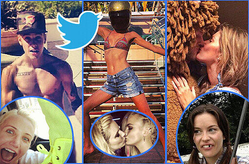 Jahresrückblick 2013 mit Miley Cyrus & Co.: Die lustigsten, heißesten und schönsten Twitter-Fotos der Stars - Promis - Abendzeitung München