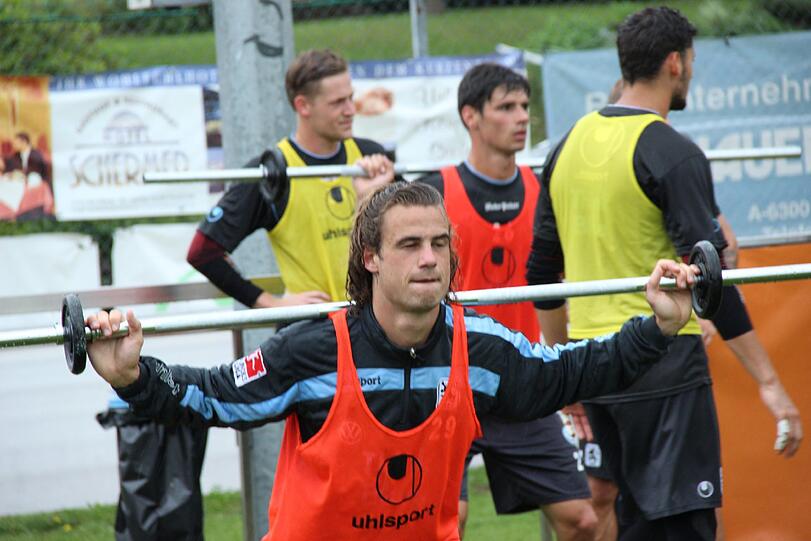 Die Bilder vom letzten Löwen-Training in Bad Häring.