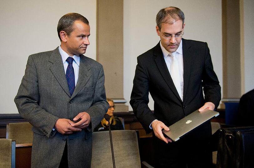 Sebastian Edathy vor Gericht: Bilder aus dem Gerichtssaal.