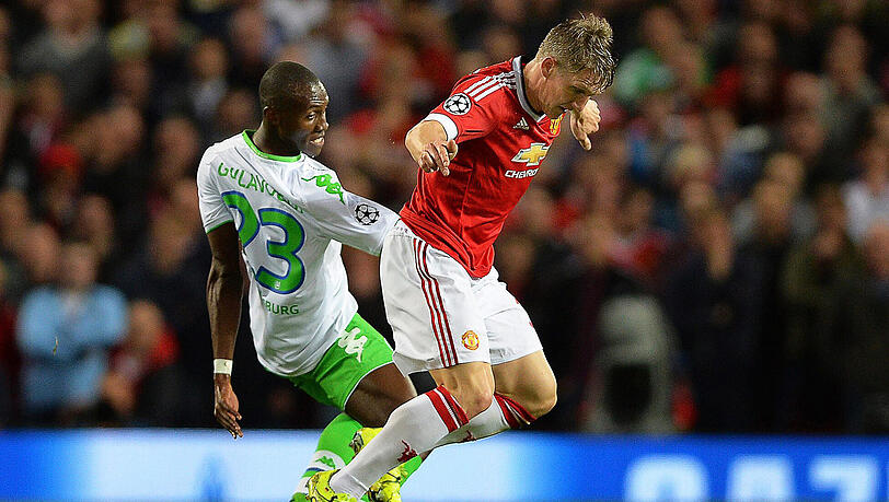 Bastian Schweisteiger und Manchester United sicherten sich im Duell mit dem VfL Wolfsburg einen 2:1-Sieg. Bastian Schweisteiger und Manchester United sicherten sich im Duell mit dem VfL Wolfsburg einen 2:1-Sieg.