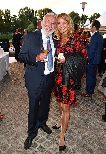 Dieter Hallervorden und seine Frau Elena Blume