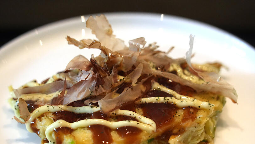 Pfannkuchen japanische Art. Pfannkuchen japanische Art.