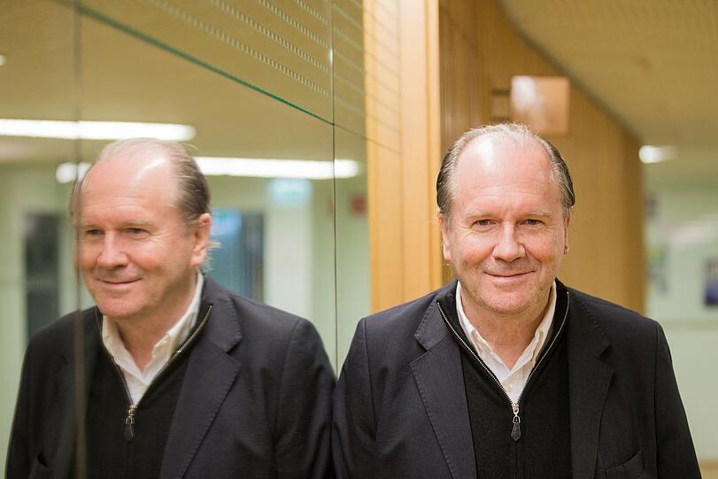 Der schottische Schriftsteller William Boyd