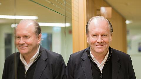 Der schottische Schriftsteller William Boyd