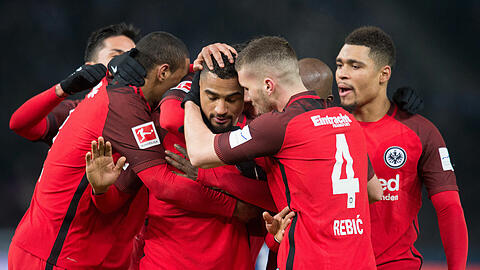 Kevin-Prince Boateng verzichtet nach seinem Siegtreffer auf Jubel.