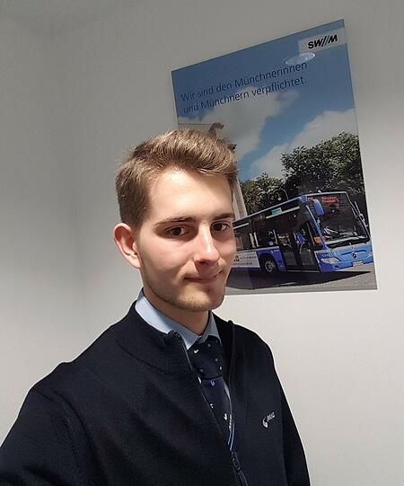 Busfahrer Moritz Löw.