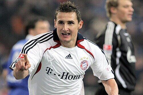 Er trifft wieder: Miroslav Klose