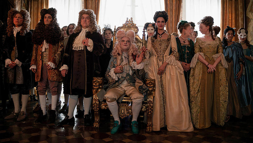 Das dekadente Publikum im barocken Venedig. Das dekadente Publikum im barocken Venedig.