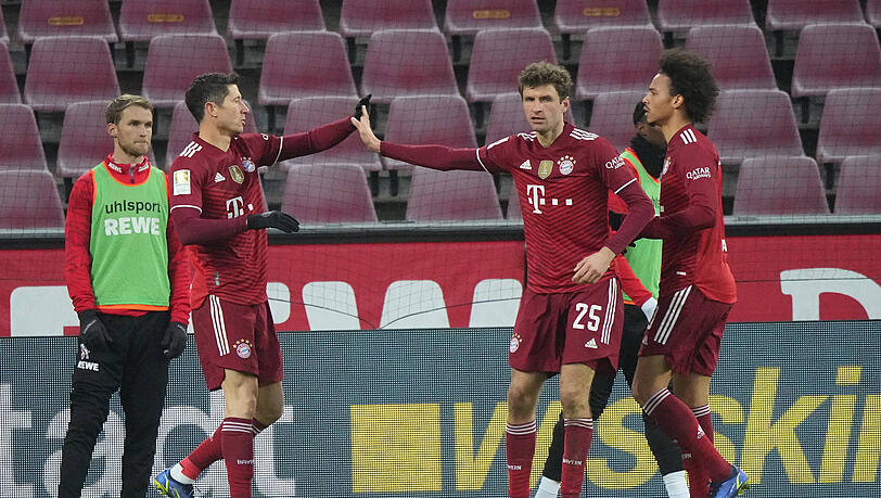 Derzeit nicht aufzuhalten: Thomas Müller und Robert Lewandowski.