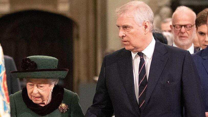 Das Foto von Queen Elizabeth II. und Prinz Andrew hätte es fast nicht gegeben.