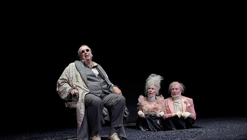 Das "Endspiel" im Residenztheater. Das "Endspiel" im Residenztheater.
