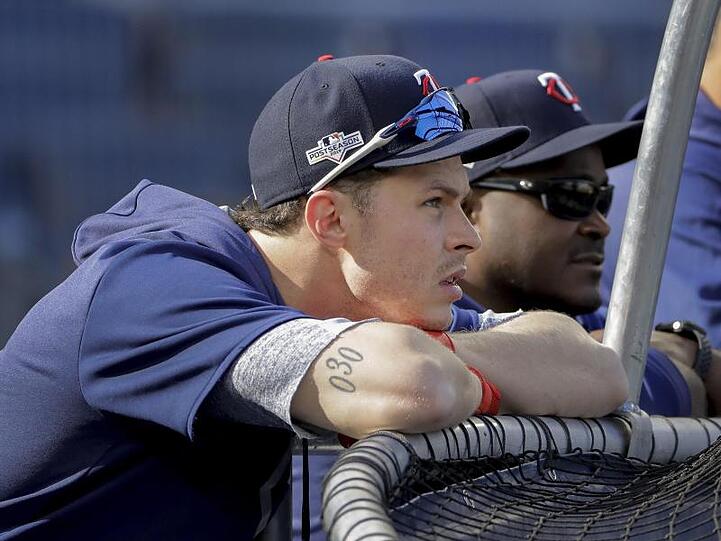 Schied mit den Minnesota Twins in den MLB-Playoffs gegen die Yankees aus: Max Kepler.