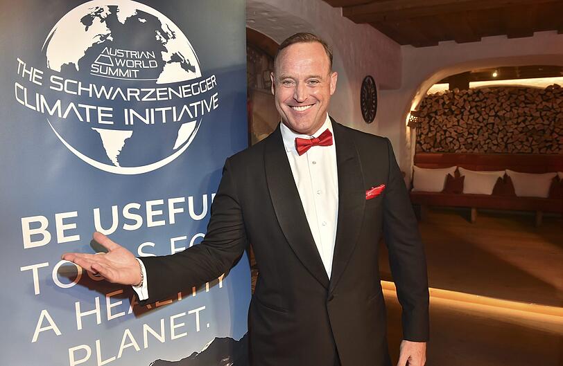 Auch beim "Special Dinner for Climate Action" dabei: US-Komiker Matt Isemann.