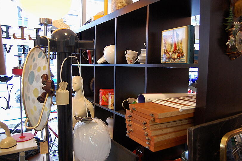Die schönsten Münchner Second-Hand-Geschäfte. Hier: Müller & Herz, Kolosseumstraße 6, www.muellerherz.de