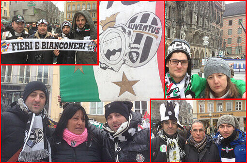 Mindestens 3500 italienische Fans werden zum Viertelfinal-Hinspiel in München erwartet. Die AZ hat die ersten Gruppen in der Münchner Innenstadt getroffen.