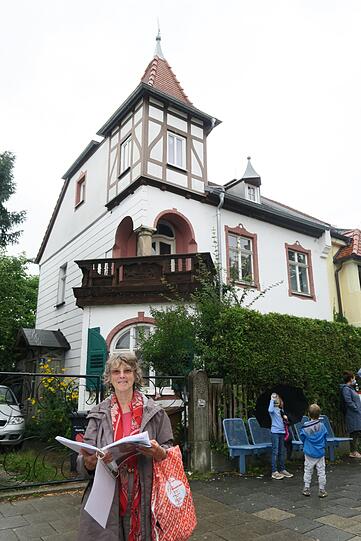 Die Villa in der August-Exter-Straße 5.