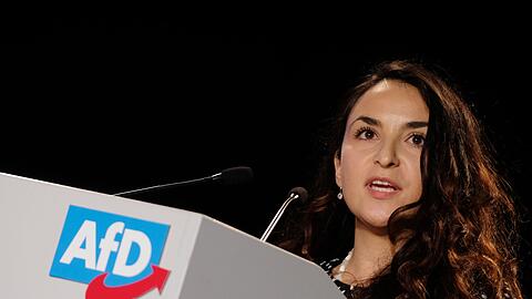 Will sich zu internen Chats nicht &auml;u&szlig;ern: Die AfD-Politikerin Mary Khan. (Archivbild)