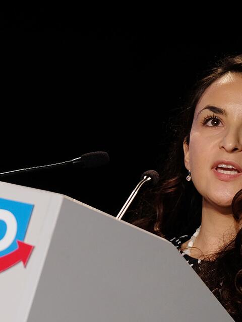 Will sich zu internen Chats nicht &auml;u&szlig;ern: Die AfD-Politikerin Mary Khan. (Archivbild)