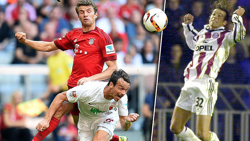 „An Effenberg, Scholl oder Kahn habe ich mich schon orientiert“, sagt Feulner, der 2001 das Bayern-Trikot trug. „An Effenberg, Scholl oder Kahn habe ich mich schon orientiert“, sagt Feulner, der 2001 das Bayern-Trikot trug.