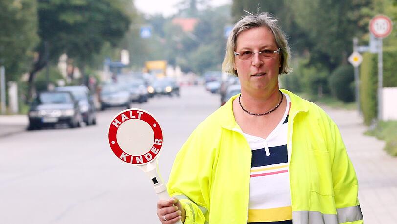 Freut sich, wenn die Schule los geht: Brigitte Imhoff. Freut sich, wenn die Schule los geht: Brigitte Imhoff.