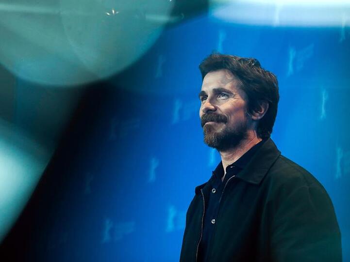 Christian Bale wirbt in Berlin für "Vice".