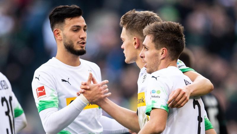 Patrick Herrmann traf doppelt für Mönchengladbach. Patrick Herrmann traf doppelt für Mönchengladbach.