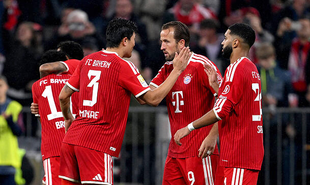 Die Bayern um Torj&auml;ger Harry Kane fieselten bislang jeden Gegner ab, der in dieser Saison in die Allianz Arena kam.