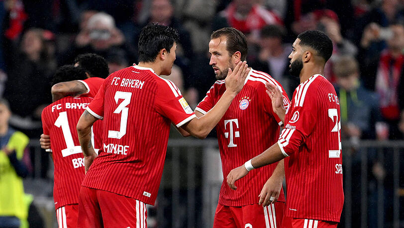 Die Bayern um Torjäger Harry Kane fieselten bislang jeden Gegner ab, der in dieser Saison in die Allianz Arena kam. Die Bayern um Torjäger Harry Kane fieselten bislang jeden Gegner ab, der in dieser Saison in die Allianz Arena kam.