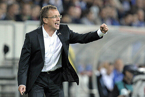 Konnte mit seiner Mannschaft ins DFB-Pokal-Viertelfinale einziehen: Ralf Rangnick