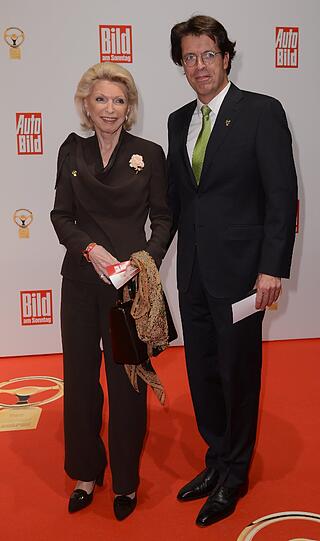 Die Chefin des gleichnamigen fränkischen Autozulieferers, Maria-Elisabeth Schaeffler und Klaus Rosenfeld. Foto: Britta Pedersen