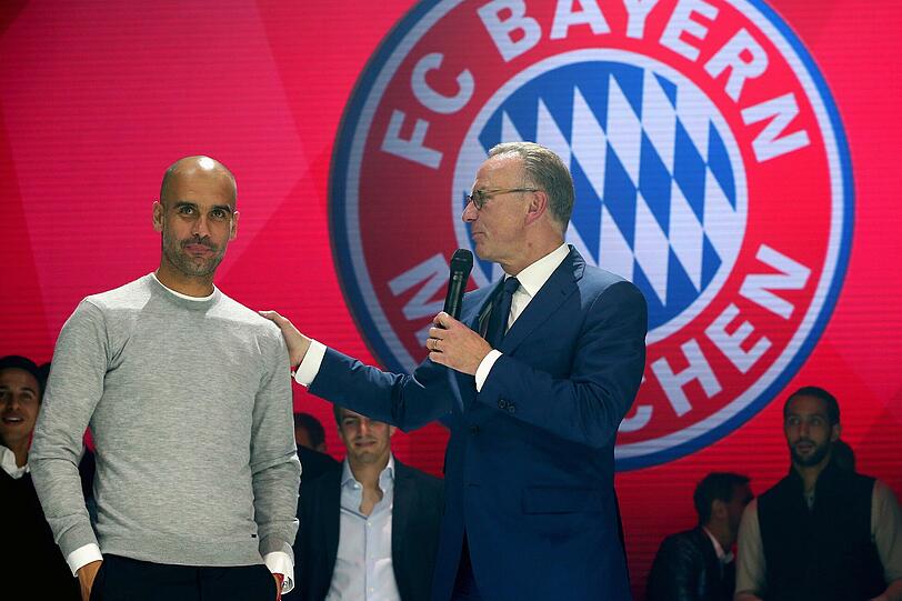 Karl-Heinz Rummenigge über Guardiolas Transfer-Einflss:"Da werden Märchen erzählt."