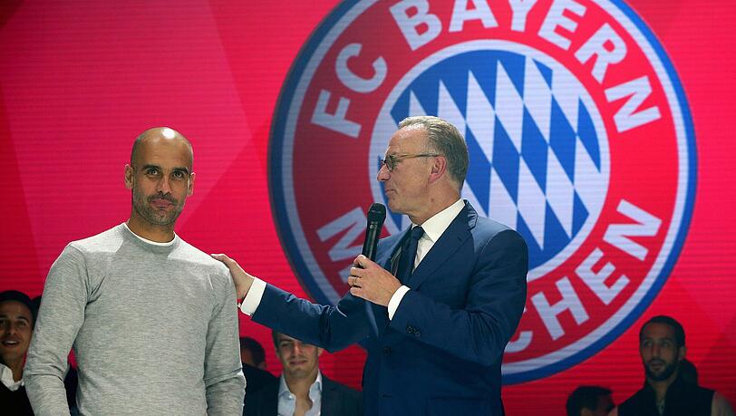 Karl-Heinz Rummenigge über Guardiolas Transfer-Einflss:"Da werden Märchen erzählt." Karl-Heinz Rummenigge über Guardiolas Transfer-Einflss:"Da werden Märchen erzählt."