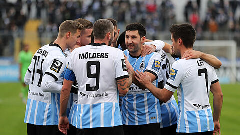 Der TSV 1860 gewinnt gegen den MSV Duisburg mit 3:2.