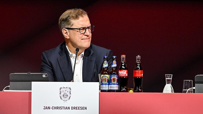 Äußert sich nach Kritik am Sponsor: Vorstandschef Jan-Christian Dreesen. Äußert sich nach Kritik am Sponsor: Vorstandschef Jan-Christian Dreesen.