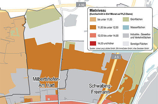 Der Mietatlas 2011 - Klicken Sie durch die Viertel