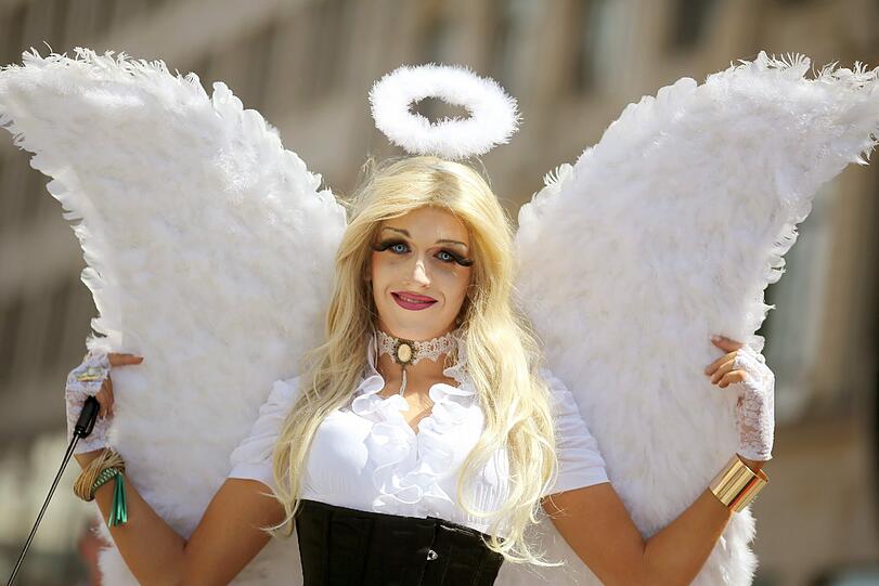 Der Christopher Street Day in Frankfurt am Main.